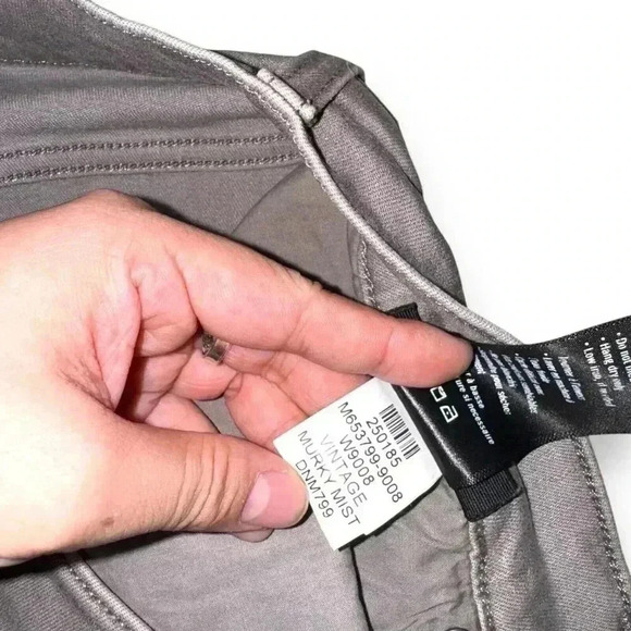 Paige Jeans Men 34x30 Lennox Slim Straight  Stretch Preppy VTG Murky Mist Casual - Picture 7 of 11